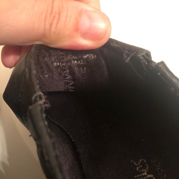 WALKING Cradles leather Black Round Toe Shoes size 7 - Picture 13 of 15